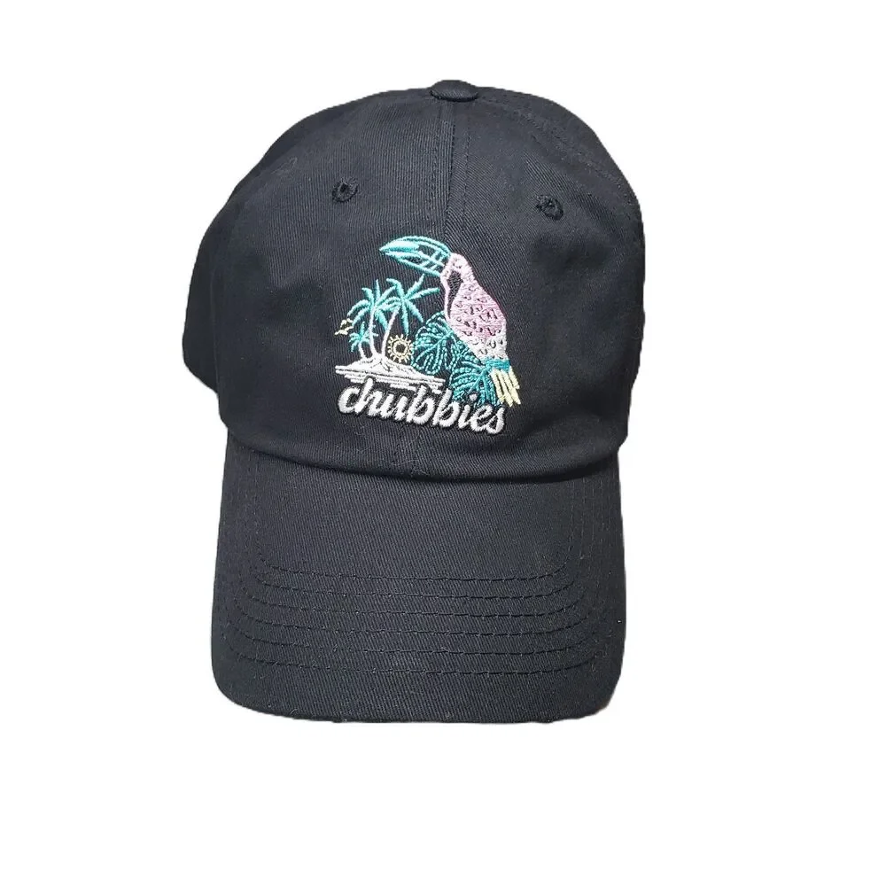 Chubbies The Toucan Strapback Dad Hat Navy Blue